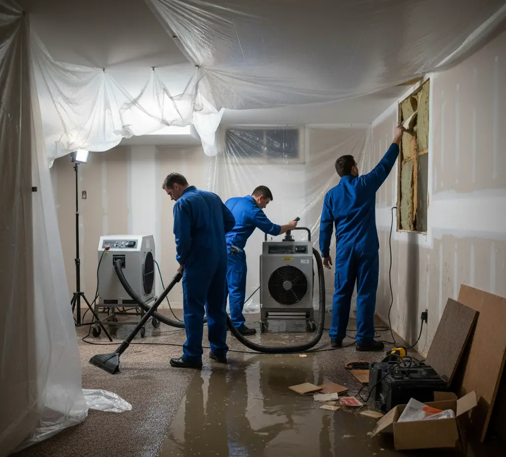 Emergency water extraction and flood damage repair by experts in Edina Heights MN