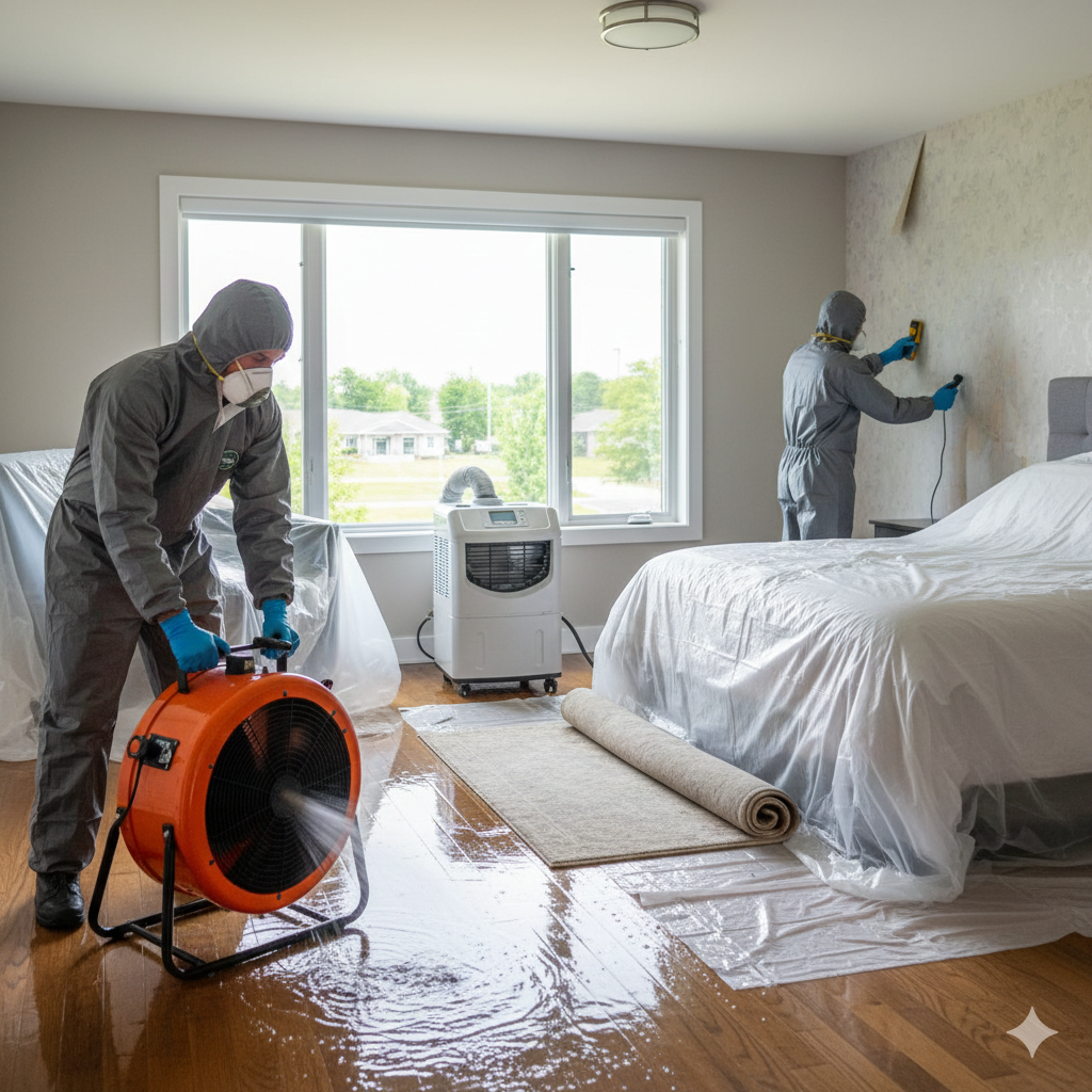 water damage restoration